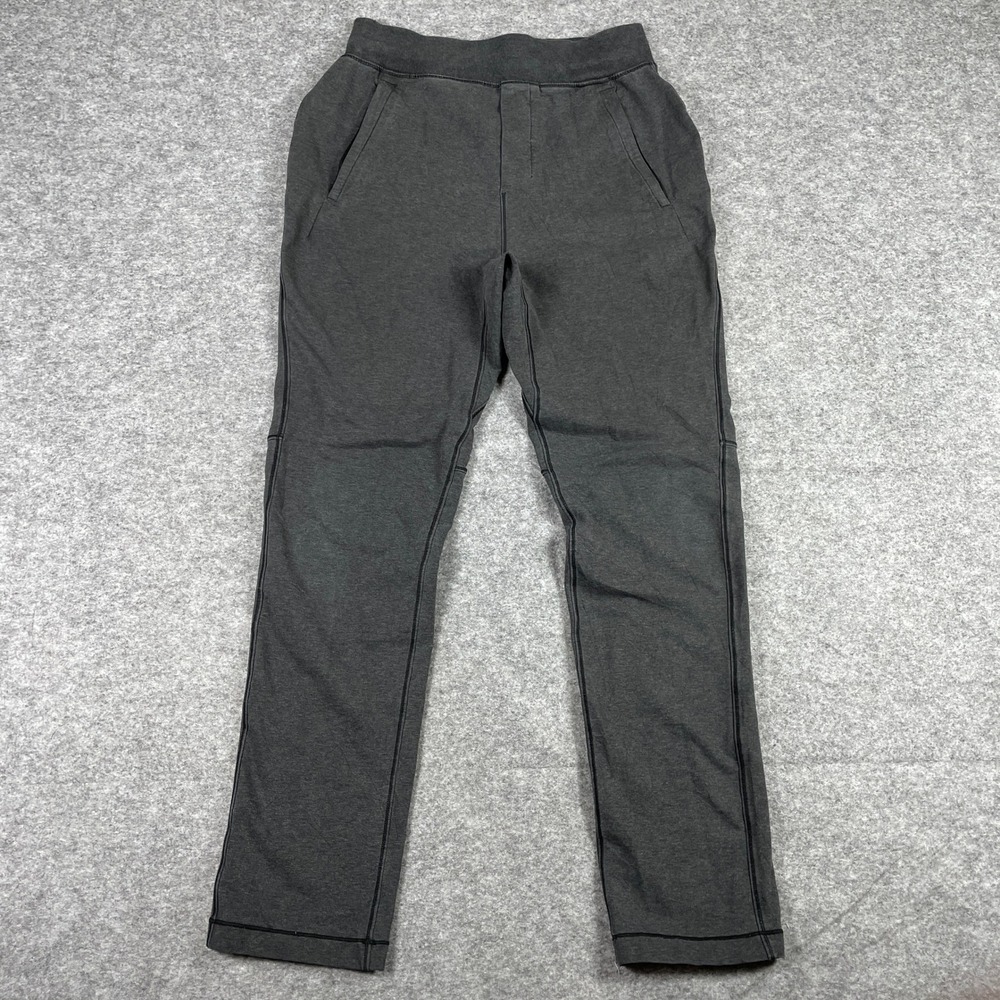 Lululemon Jogger Pants Mens Small Gray City Sweat Tapered Cross Cut LM5373S